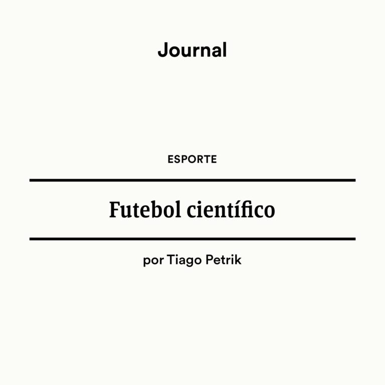 Futebol científico: Inteligência Artificial, dados e o eterno peso do fator humano no esporte